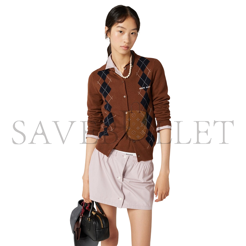 M1v M1v cashmere knit cardigan mmf896